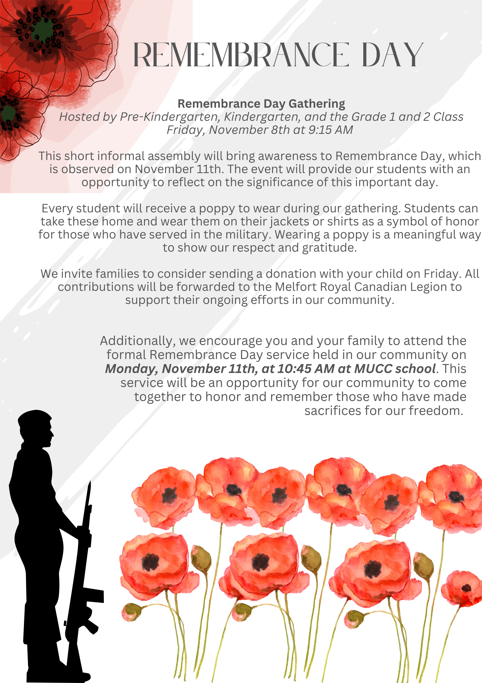 Remembrance Day Gathering 